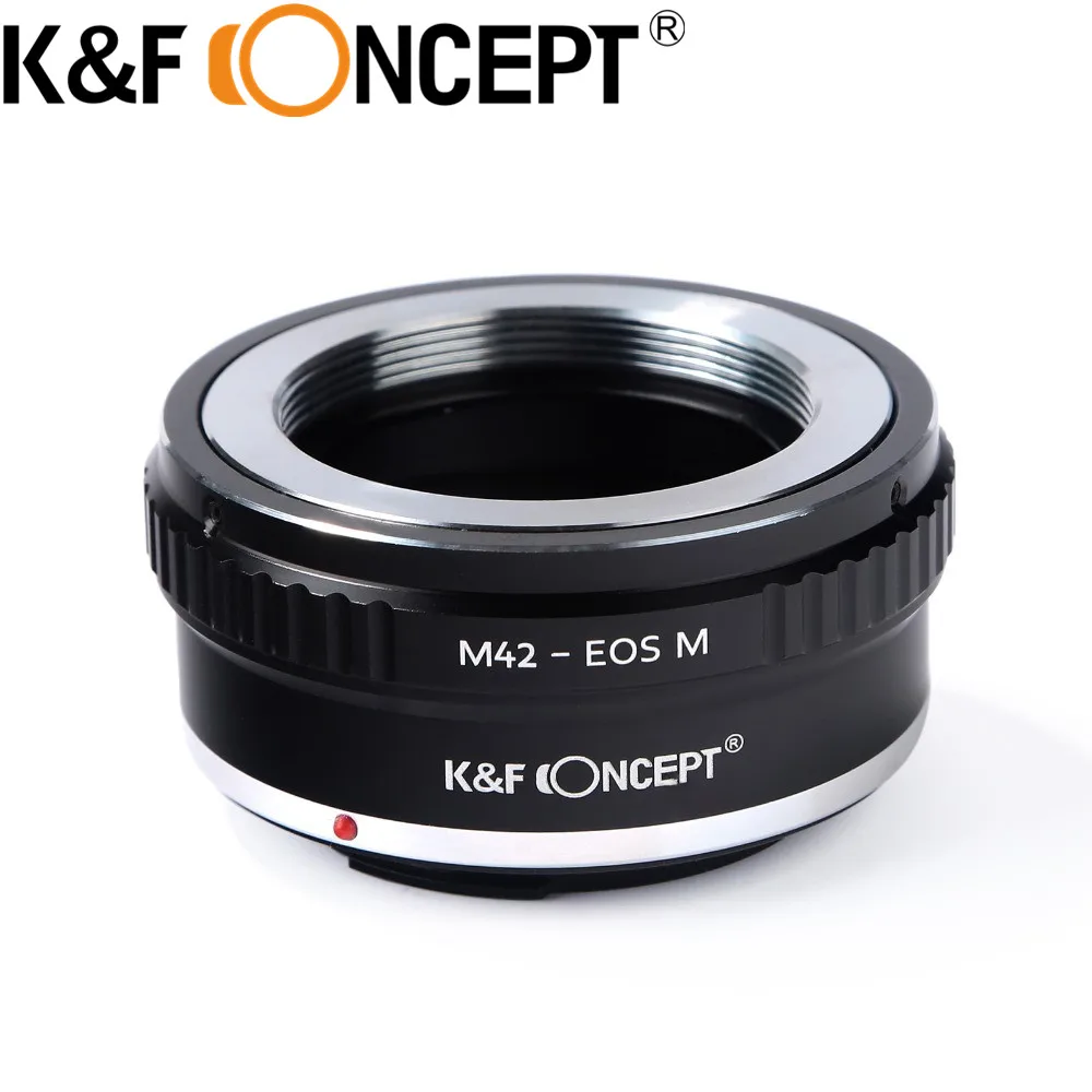 

K&F Concept Brand New Adapter for All M42 Screw mount Lens to for Canon EOS M Camera (for M42-EOS M)