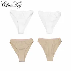 ChicTry 2-12Y Children Kids Ballet Dance Underwear Girls High Leg Cut Briefs Triangle Panties Underpants Ballet Dance Gymnastics