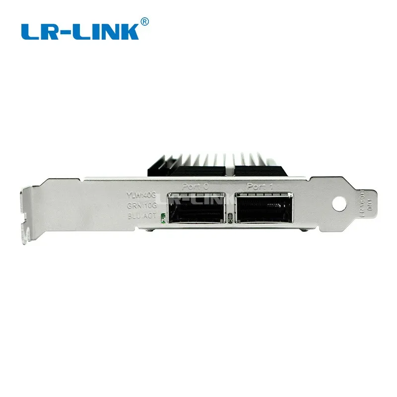 LR-LINK 9902BF-2QSFP + 40Gb NIC PCI-Express 네트워크 카드 광섬유 PCI-e 광 듀얼 포트 서버 어댑터 호환 인텔 XL710-QDA2