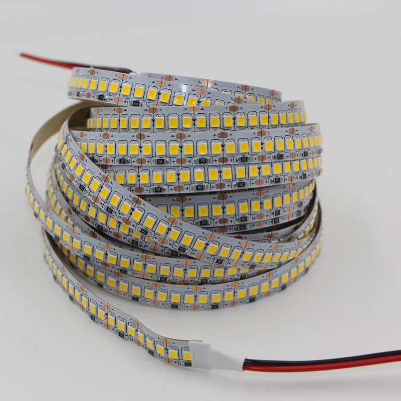 

1m 5m 2835 SMD LED Strip light tape Flexible Home Decoration Lighting 120leds/m 240leds/m LED Tape White/Warm White 12V 24V