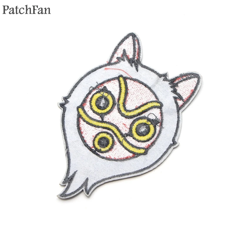 Patchfan Anime cartoon Applique patches stickers pour sewing shirt clothing para jacket badges iron on t-shirt A1565