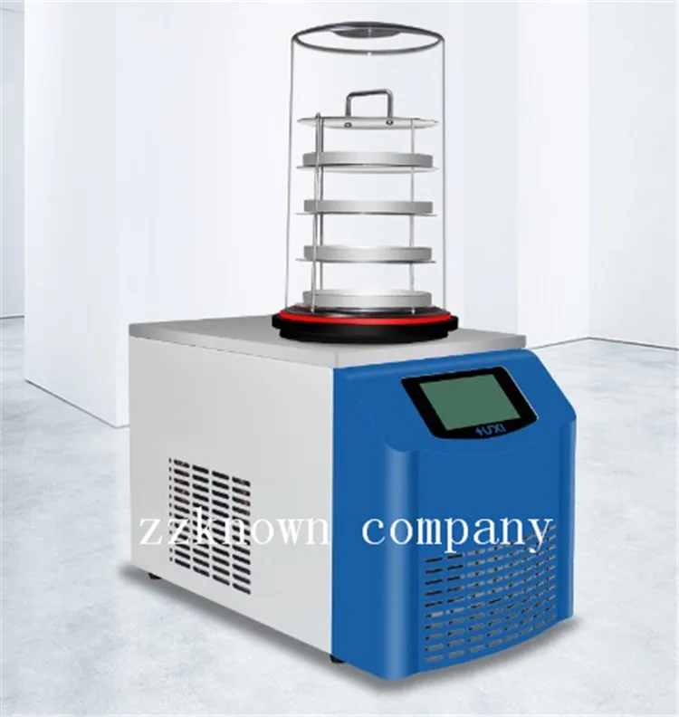 0.12 Square meters standing type Cheap Vacuum Mini Laboratory Biological Freeze Dryer for sale