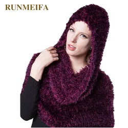 RUNMEIFA-chales y envolturas para mujer, bufanda mágica de Color sólido suave, a la moda, para la cabeza, 2022