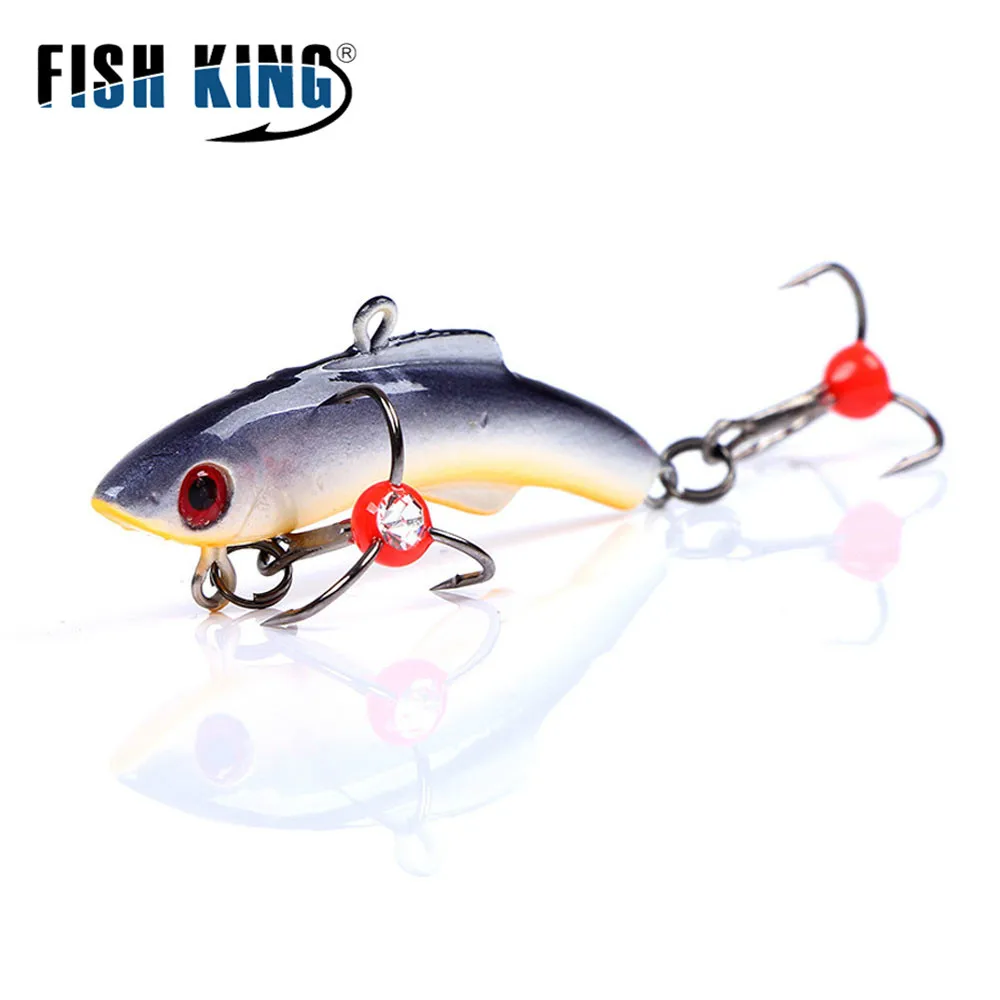 15/20/30g Metal Ice Balancers For Winter Fishing Lure Hard 4.3-5.5cm Swimbait Sinking Minnow Pike Jerkbait Wobblers Crankbaits