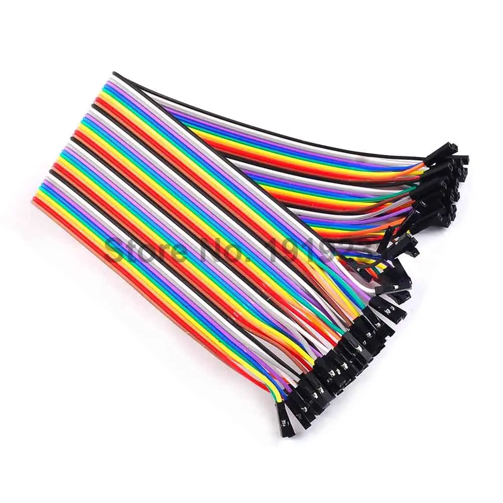 80PCS=2ROW 30cm Dupont Wire Cable Line 1p-1p Pin Connector 2.54mm