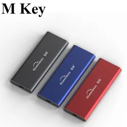 PCIE M.2 NVME SSD Enclosure Support M Key Type C USB3.1 2240/2280 SSD Case Full Aluminum External Box for Solid disk