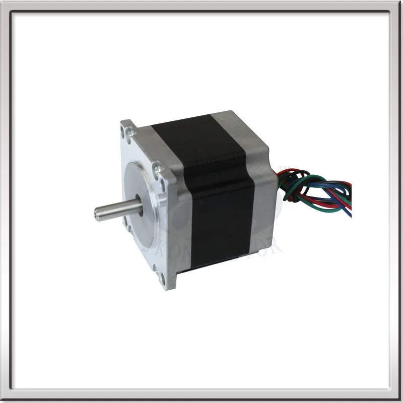 Free shipping 1.8 deg NEMA23 high precision 57mm 2 phase square hybrid big stepper motor 57HS56-2006 3.6V 2A 6-wire 0.9N.m 56mm