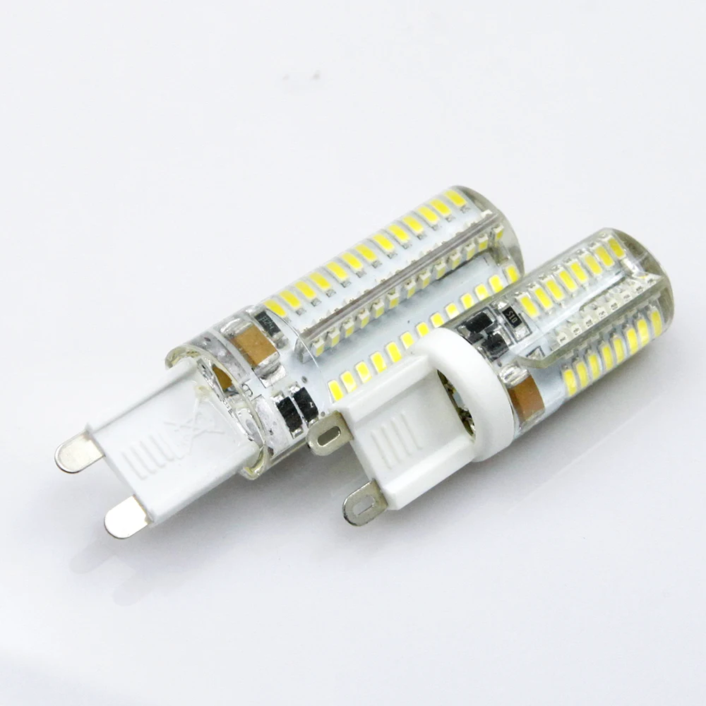 10PCS/lot G9 LED Lamp 220V Led Bulb 7W 9W 10W SMD 2835 3014 48 64 104leds Lampada LED 360 degree Beam Angle led spotlight Bulb