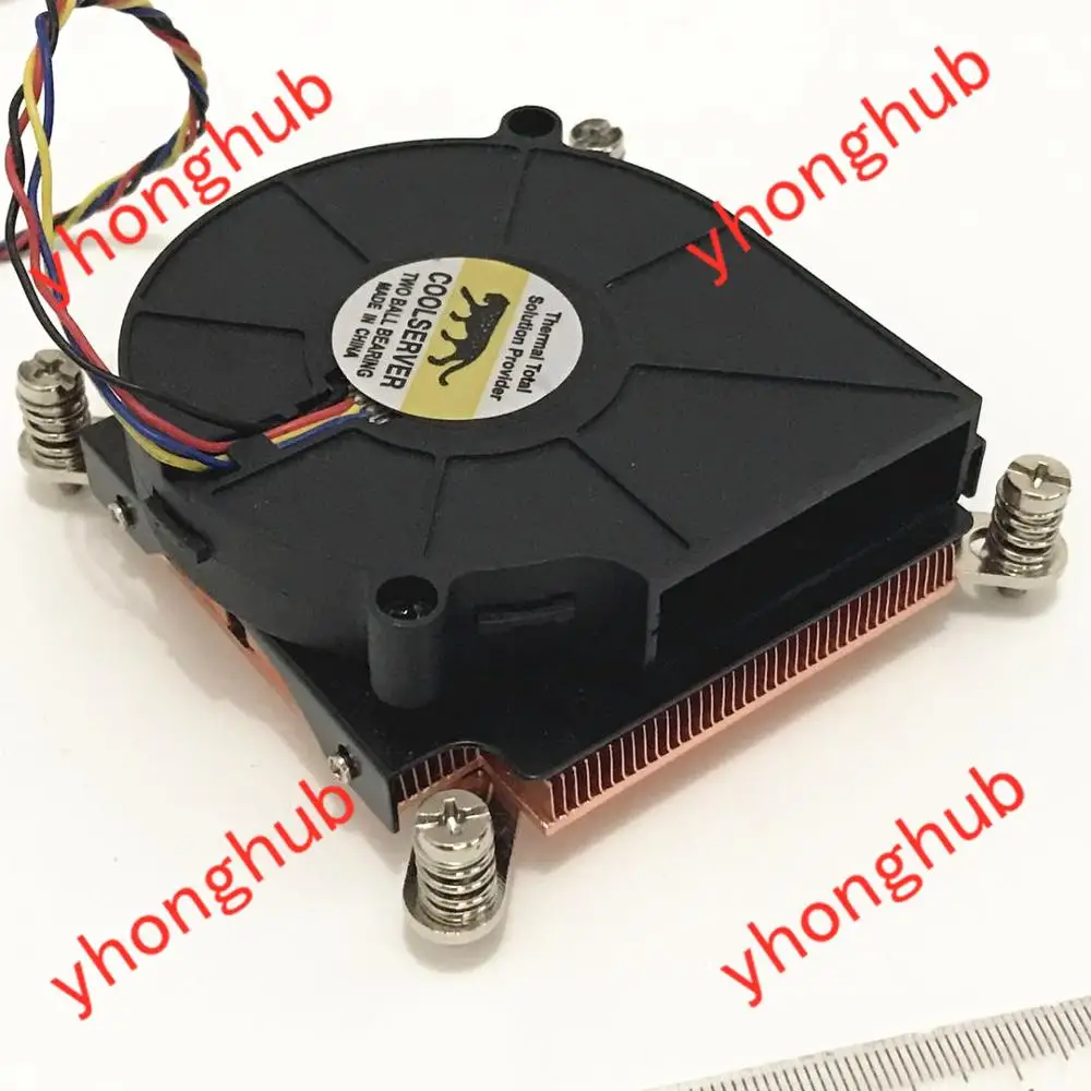 EVERFLOW COOLSERVER BB7515BU B127515BU Radiator miedziany Radiator chłodzący