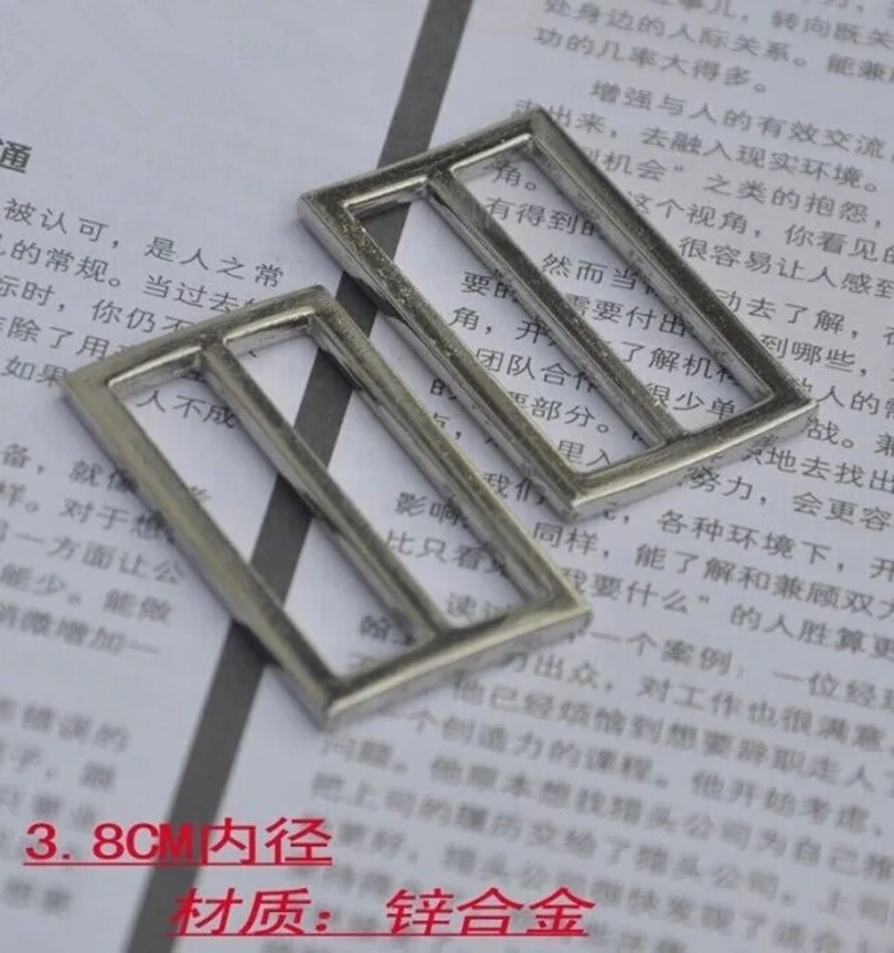 Free Shipping 2014 New 20pcs/lot 38mm DIY B type zinc alloy buckle accessories for purse bags, shoes and handmade hardwears