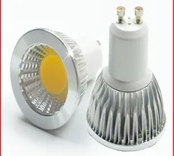 1X New High Power Lampada Led MR16 GU10 COB 6w 9w 12w Dimmable Led Cob Spotlight Warm Cool White MR 16 12V Bulb Lamp GU 10 220V