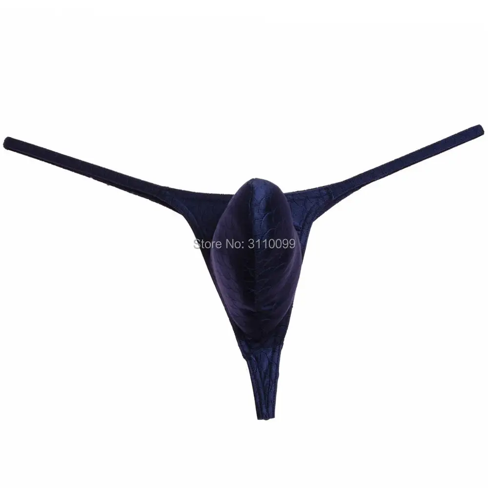 New Arrival Sexy Bikini Men\'s thongs and g strings Sexy Protruding Penis Pouch Male Thong Underwear Underpants Men Tanga T-Back