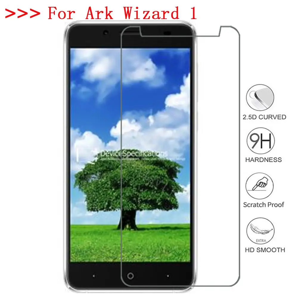 For Ark Wizard 1 Tempered Glass 9H 2.5D High Quality Screen Protector For Ark Wizard 2 Smartphone Glass Film