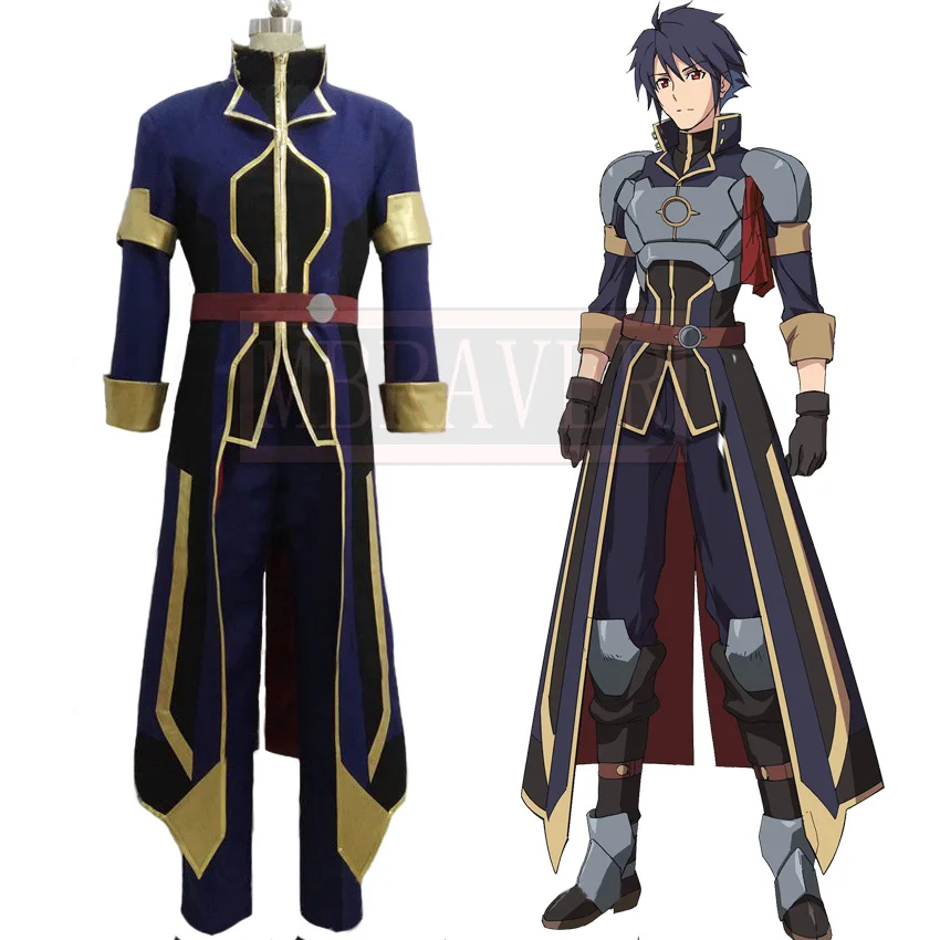 Re:CREATORS Charon Sayga Knights Military Uniforms Cosplay Costume Custom Made Any Size