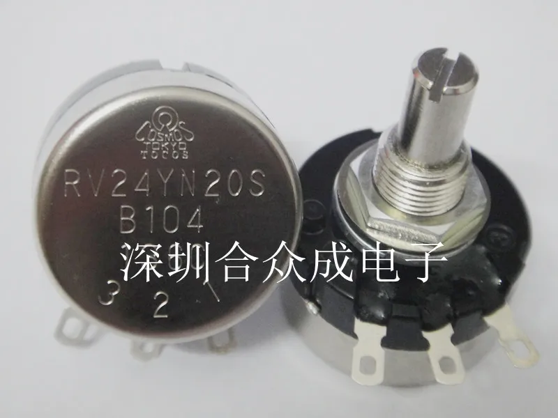 

RV24YN20SB204 TOCOS RV24YN20S B204 200K speed switch frequency converter imported welding machine governor potentiometer switch