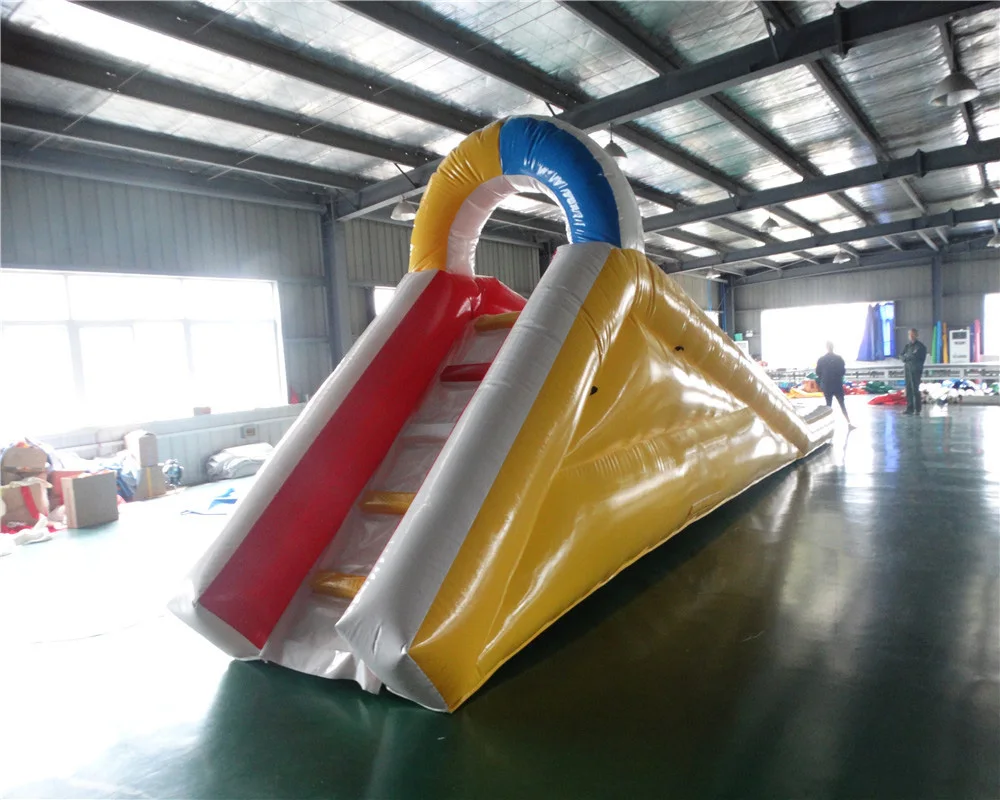 Inflatable land Water slide for fun game, new design, for sale