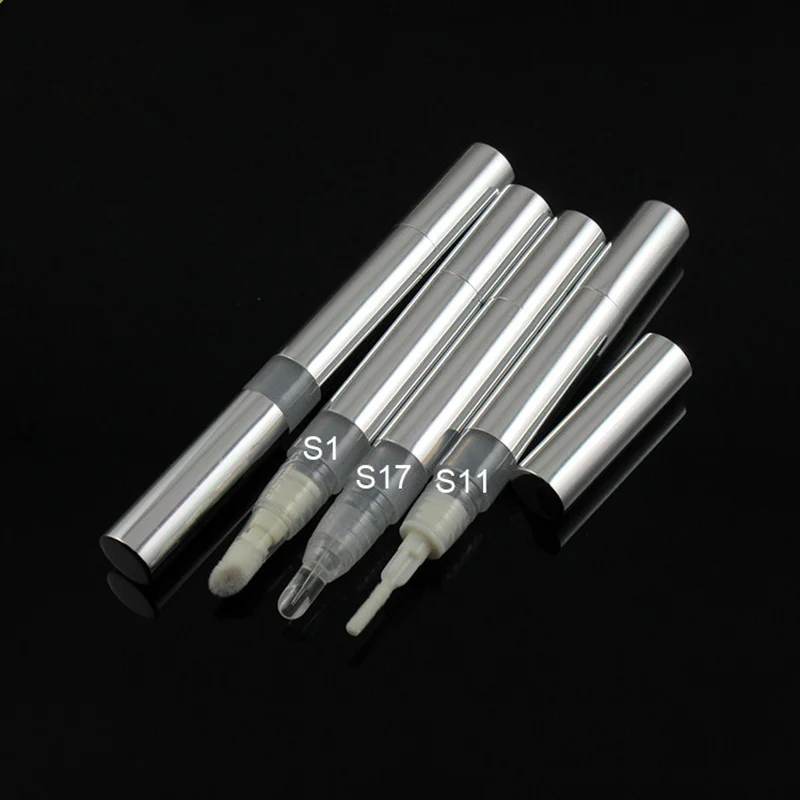 3ml Empty Makeup DIY Rotating Pen Tooth whitener empty bottl Nail nutrition oil bottle rotating sub-packaging pen aluminum tube