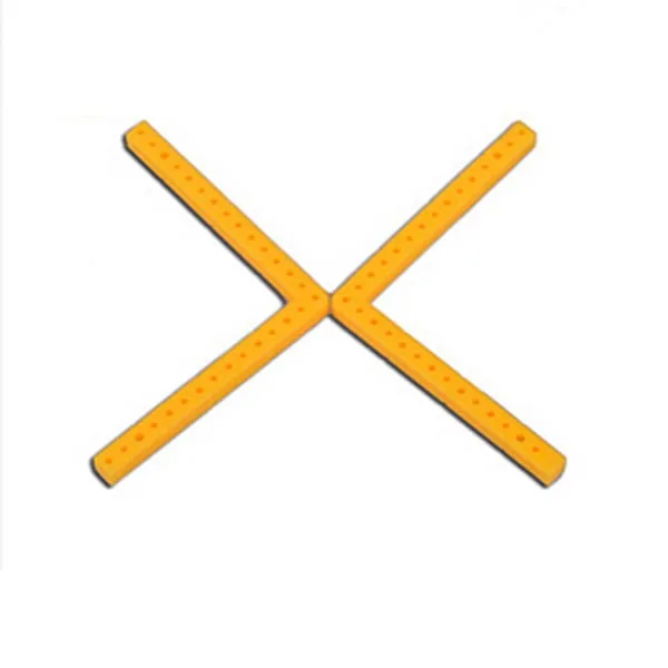 4pcs L type plastic strip frame stand bar universal rod DIY model