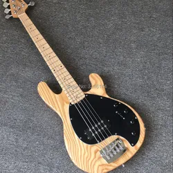 New product 5 string bass music man, floor of wood of northeast China ash, all colors can be, real photos, wholesale and  retail