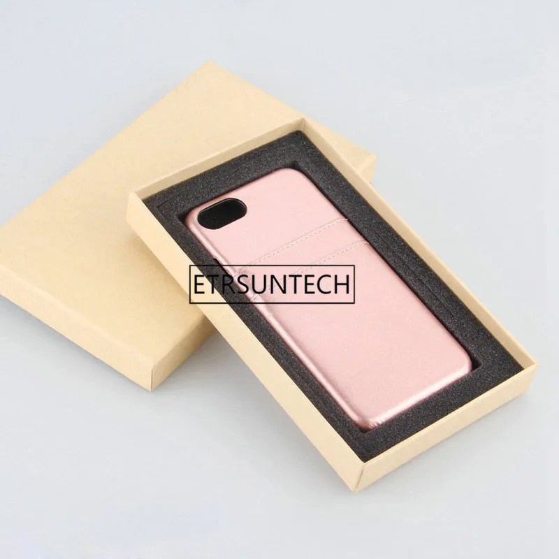 50pcs Phone Case Packaging Box Retail High Class Kraft Paper Package for Mobile Phone Case