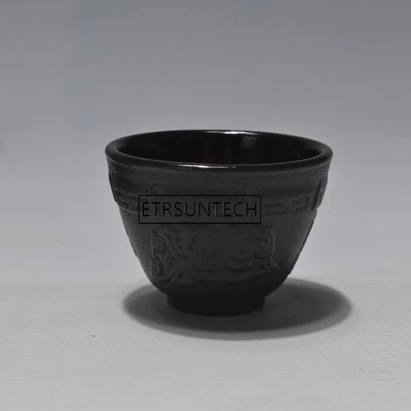 

12pcs Japanese Cast Iron Teacups Tea Cups Set Drinkware Tools 70ml High-grade Accessorries For Cast Iron Teapot