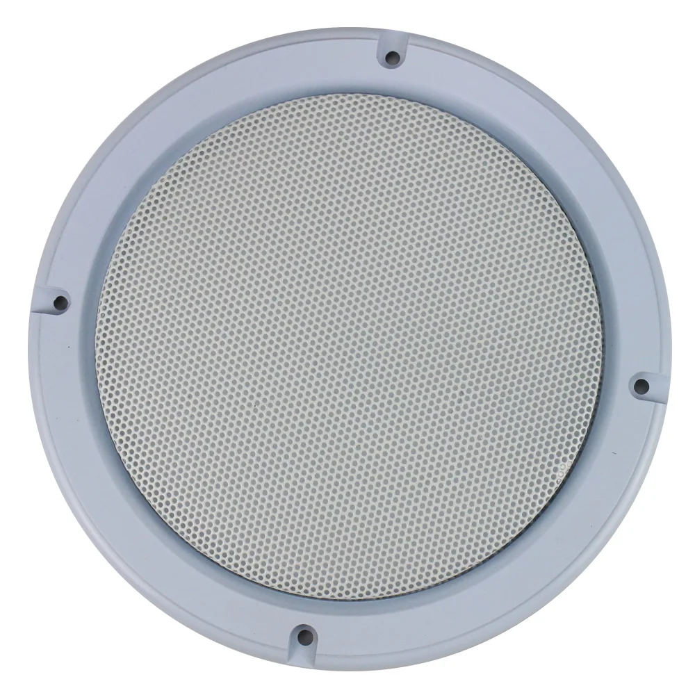 GHXAMP 4 inch 6.5 inch Speaker Cover White Grill Mesh Protective Cover For Ceiling Speaker Car Subwoofer Loudspeaker 2pcs