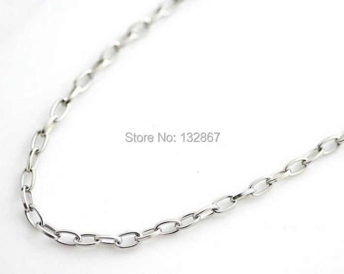 

5 meter 4mm Fashion Link Chain Stainless Steel Jewelry Finding Chain in bulk