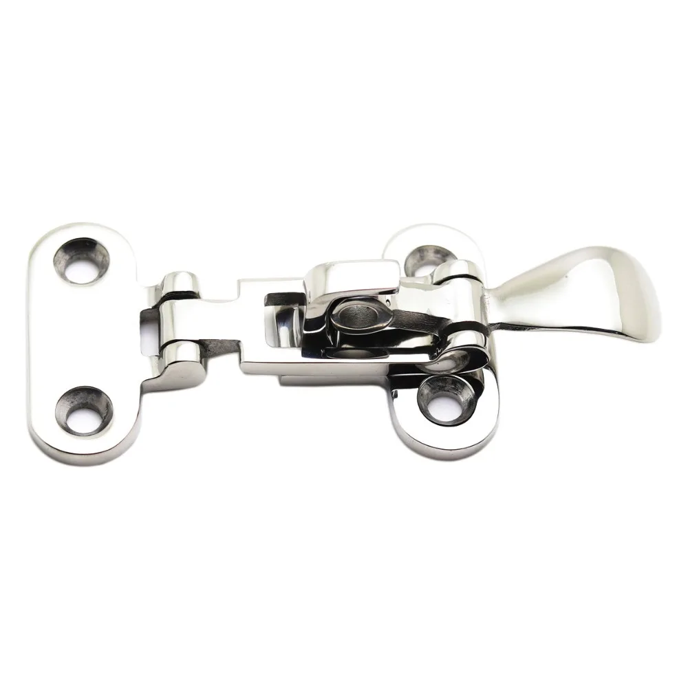 

316 Stainless Steel Locking Buckle Hinge Hasp fibulae Agrafe Latch Fasteners for Marine Boat,Yacht,Barge,Catamaran