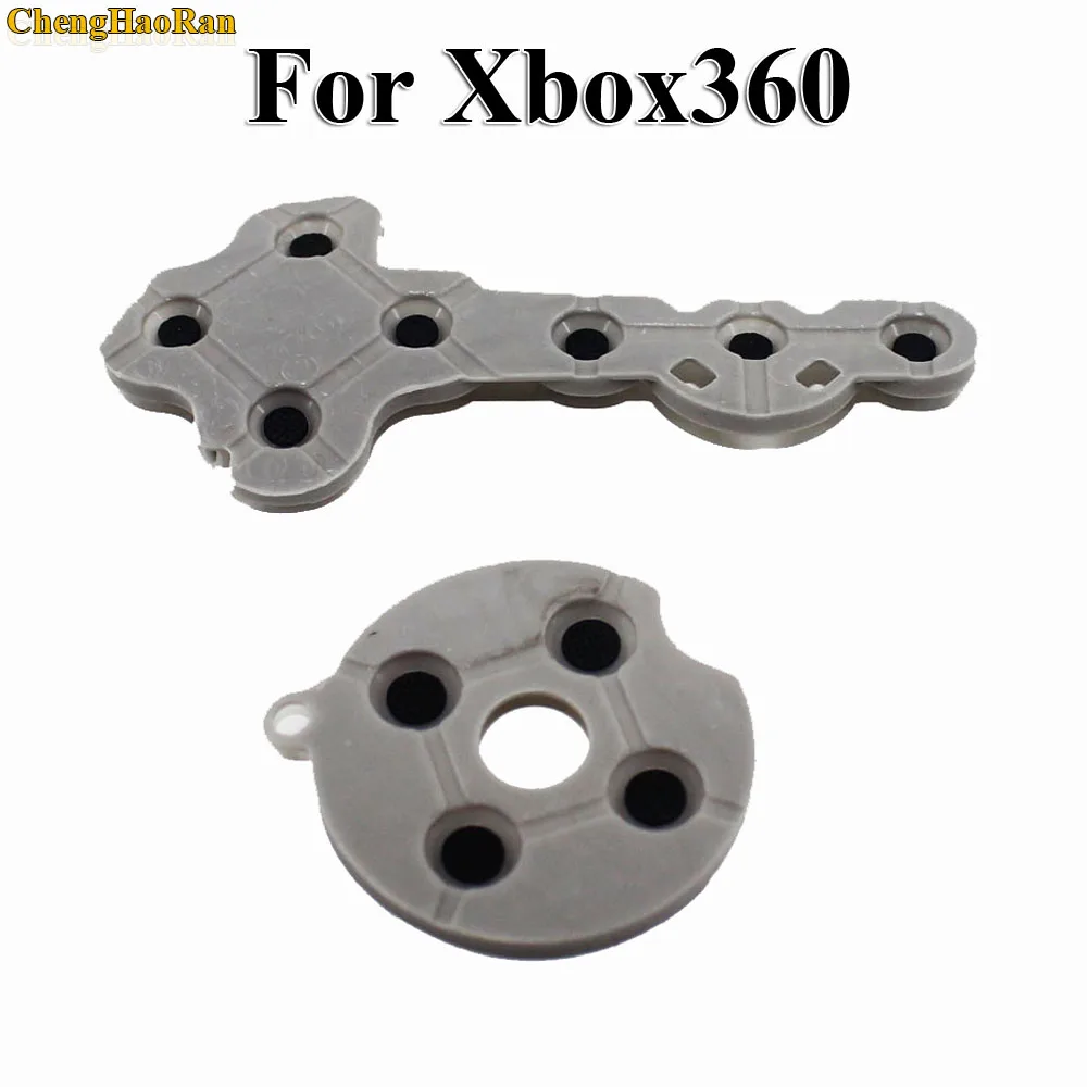 ChengHaoRan 100 set Conduttivi Gomma di Silicone Pad Per Xbox360 Controller Wireless Per Xbox 360 360 Contatto Pulsante D-Pad di Riparazione