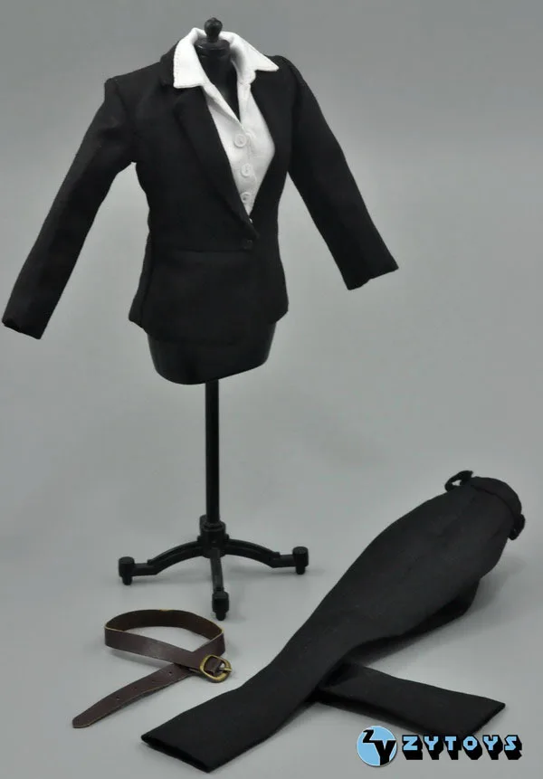 Figur-Puppenkleidung im Maßstab 1:6, weiblicher Overall für 12-Zoll-Actionfiguren-Puppenzubehör. Puppe und anderes Zubehör nicht im Lieferumfang enthalten