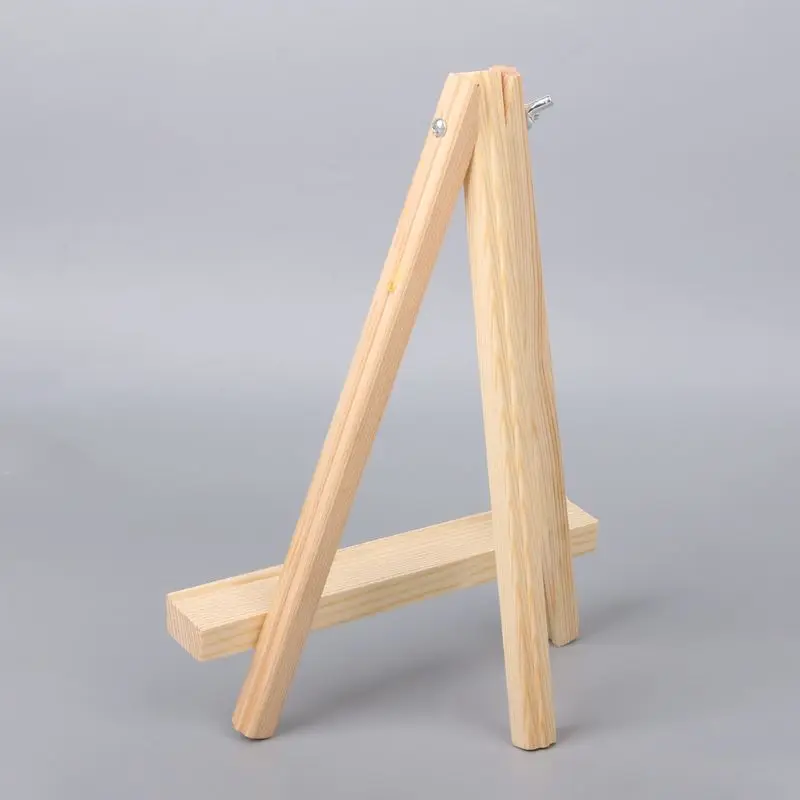 18X24cm Mini Artist Wooden Easel Wedding Table Card Stand Display Holder For Party Decoration