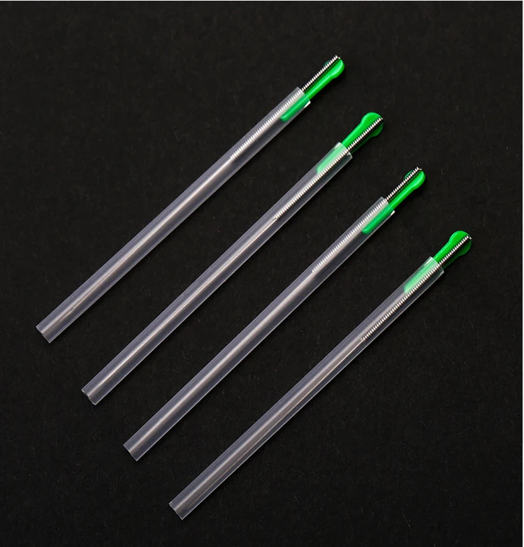 100pcs/box acupuncture needle disposable tube needle one needle with one guide tube beauty massage