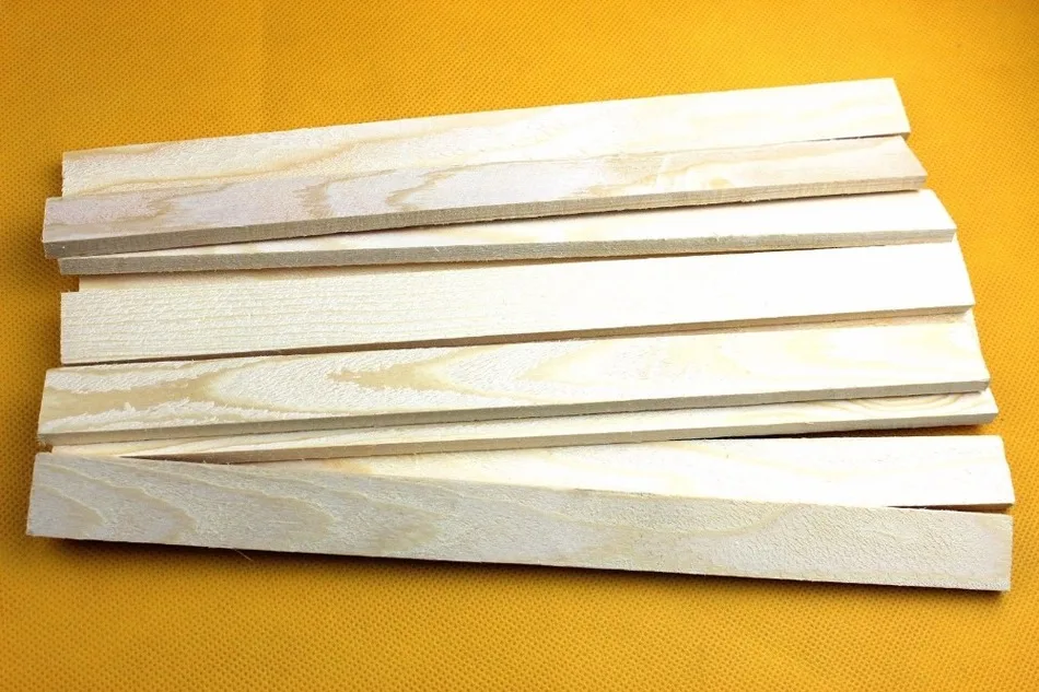 10 pcs high quality 4/4 violin bass bar. Violin making wood.