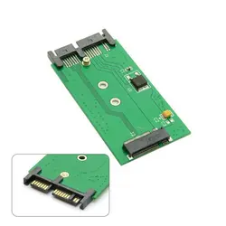 M.2 NGFF SSD to 1.8 Micro SATA 7+9 16pin Adapter Cards Mini PCIE 2 Lane for E431 E531 X240S Y410P Y510P