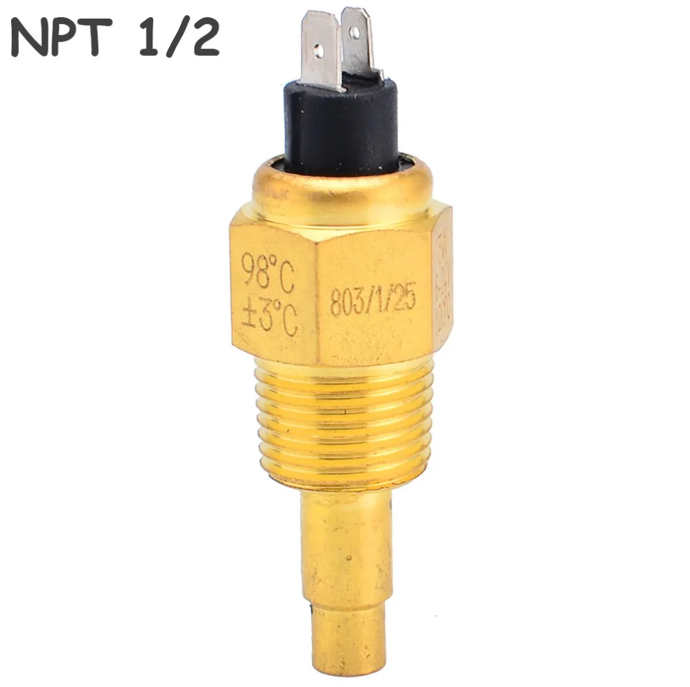 

VDO 1/2 NPT 21mm Thread Diesel Engine Oil Temperature Sensor Water Temperature Sensor Generator Parts And Accessories