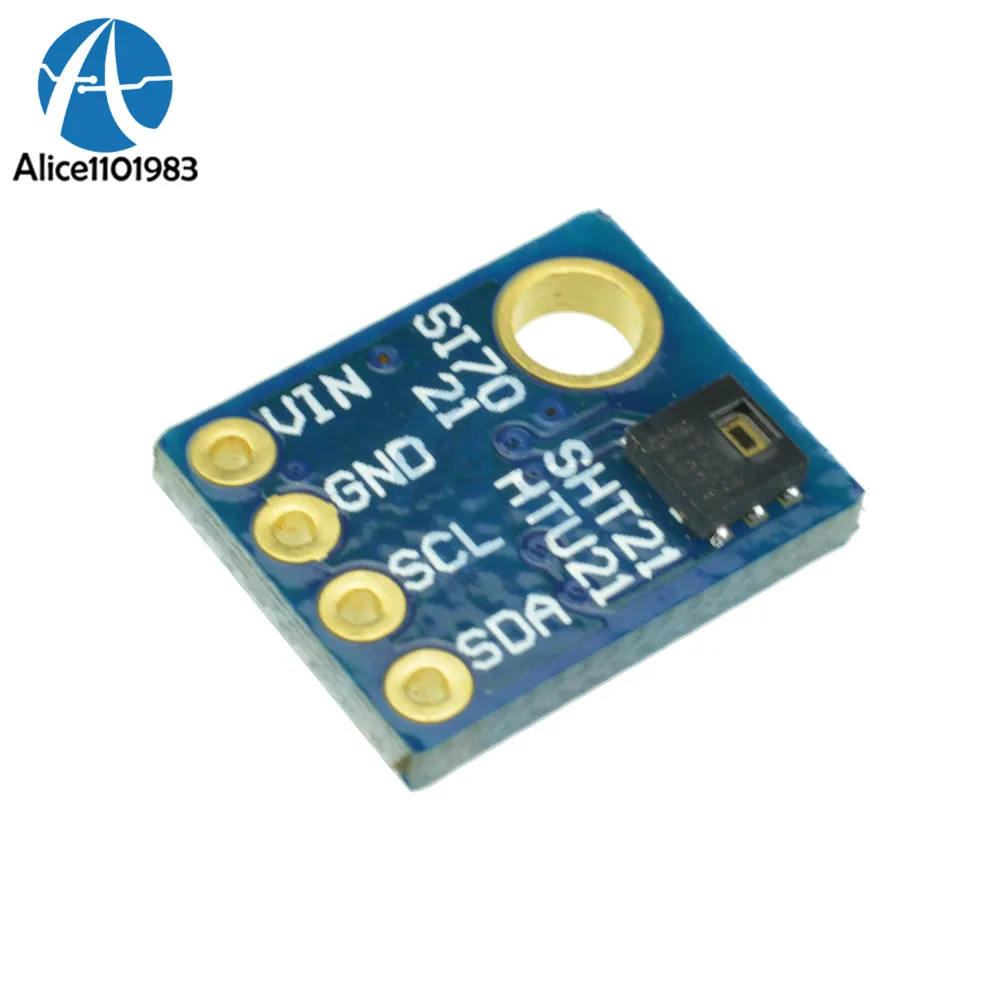 HTU21D Digital Temperature and Humidity Sensor Breakout Control Controller Board Module for Weather Station Humidor