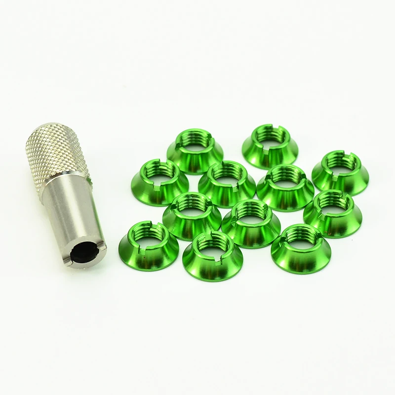 FUTABA-جهاز التحكم عن بعد JR/Frsky ، مفتاح تبديل الجوز ، الألومنيوم ، اللون