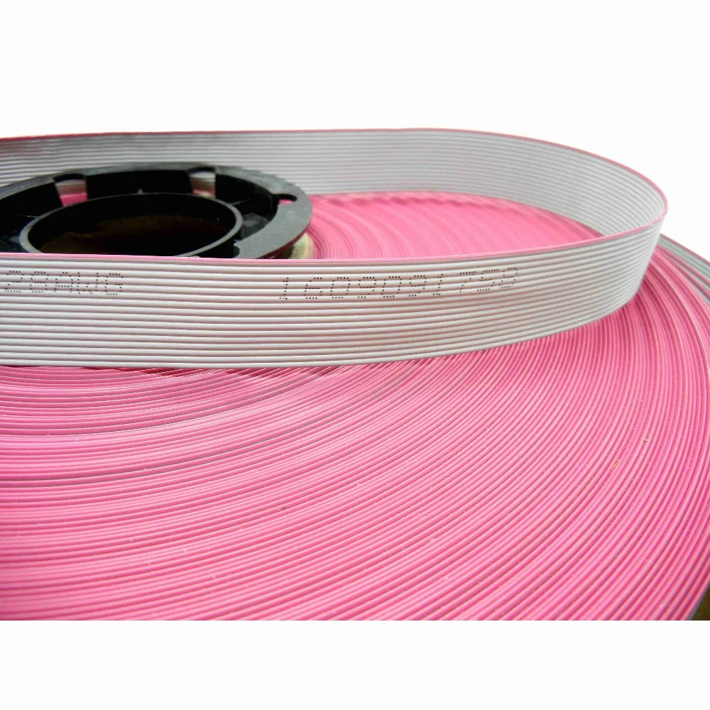Imagem -03 - Metros de Comprimento 16pin Cabo de Fita Cabo Liso 2.54 mm Passo Fio Liso Hub Cabo de Dados de Cobre Puro para Display Led Fc16p 76