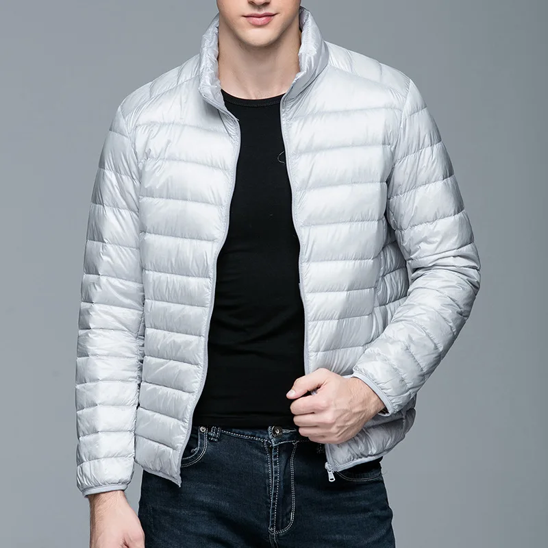 MRMT 2024 Brand Autumn Winter New Men\'s Jackets Light Down Short Collar Young  for Male Light Down Feather Coat Clothing