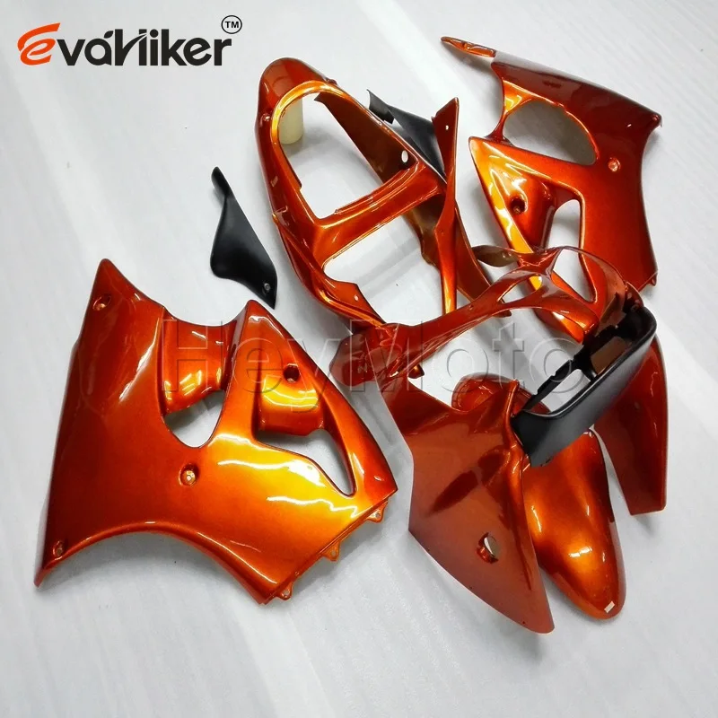 ABS Plastic fairing for ZX6R 2000 2001 2002  orange ZZR600 2005 2006 2007 2008 05 08 motorcycle bodywork kit Injection mold