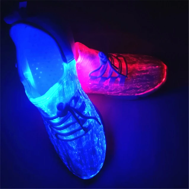 Mens fiber optic shoes shop