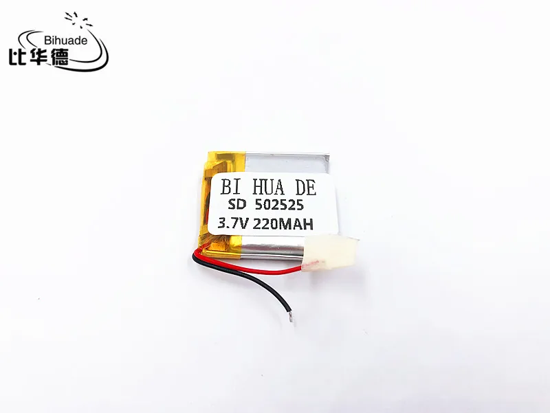 لى بو 3.7 V 220 mAh [502525] بوليمر ليثيوم أيون/بطارية ليثيوم أيون ل mp3. mp4. smart watch; المتكلم؛ قوة البنك.