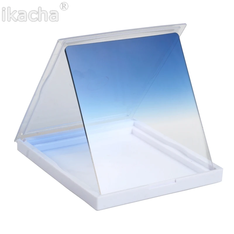 Filtre carré gris gradué pour documents complets, bleu, orange, rouge, rose, melon, filtre de densité al pour série Cokin P D5200, D5300, D5500, nouveau