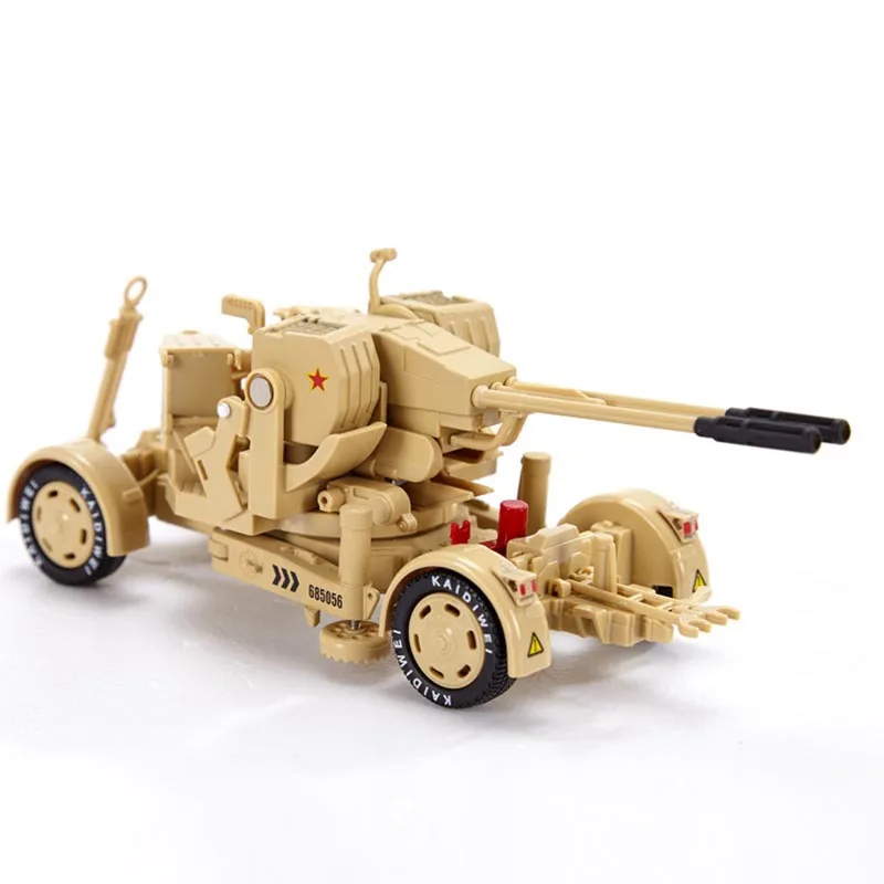 Best selling 1:35 double-tube launch gun military alloy model,simulation die-casting children\'s toy model car,free shipping