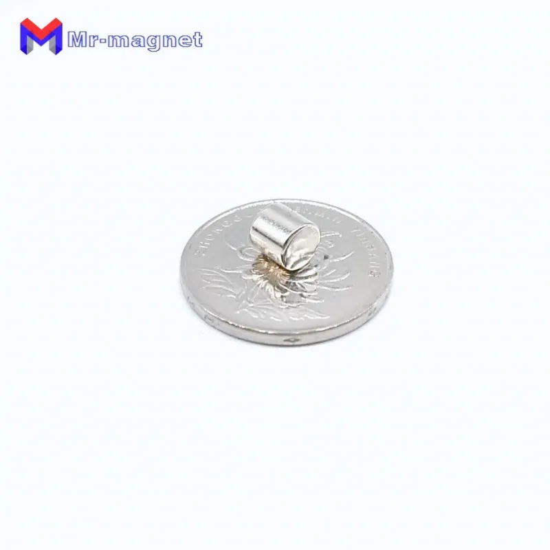 100pcs 6x6mm magnet 6x6 Super strong sticking magnets D6x6, 6*6 permanent  Nickel plating magnet 6mm*6mm neodymium D6*6mm