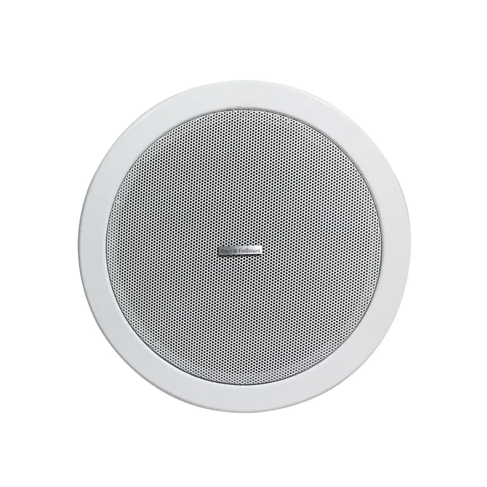 Ben & Fellows IP Network Ceiling Speaker 6 Inch 15W Supports POE Power Supply Active IP Ceiling Speaker