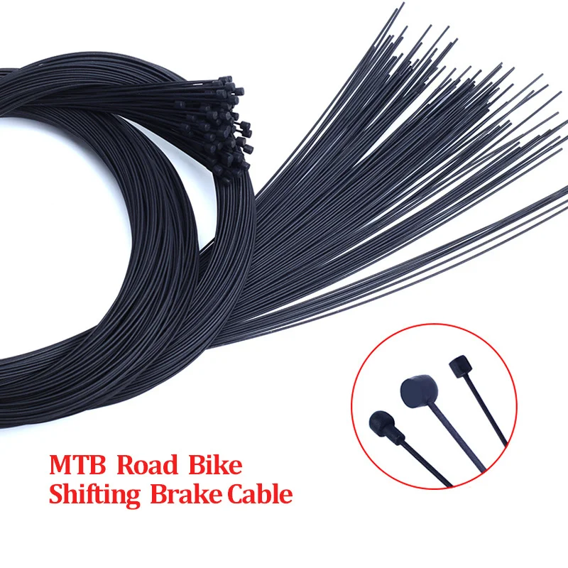 

4pcs MTB Road Bike Shifting Brake Inner Cable Front Rear Brake Wire Sets 1100mm 1550mm 1700mm 2100mm