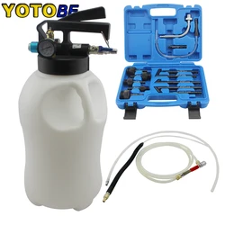 13pcs ATF Adaptor Pneumatic Transmission Oil Filling Tool Fluid Extractor Dispenser Refill Pump Tool Kit With 10L