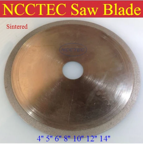 4'' Kerf Thin Rim Diamond Sintered Lapidary Glass Saw Blade FREE shipping | 100mm glass marble ceramic tile cutting disc