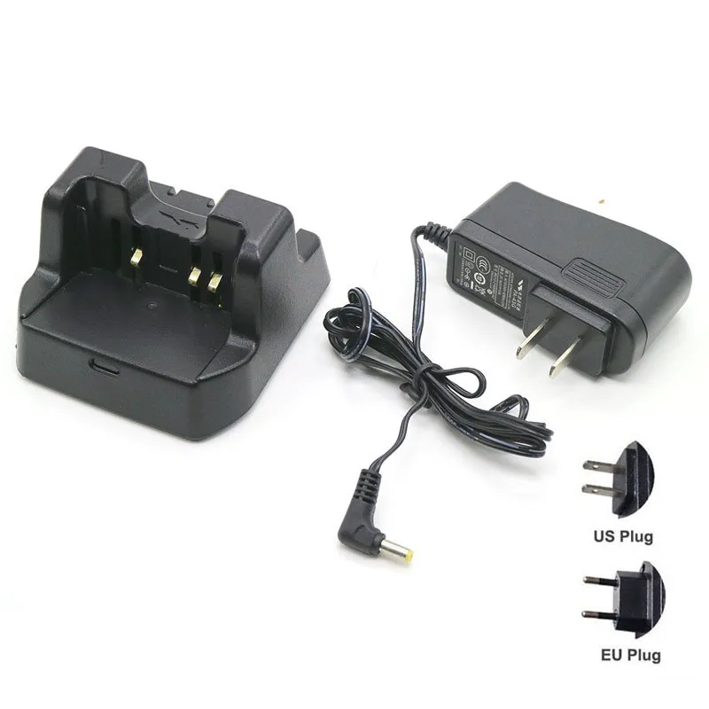 CD-41 Desktop Rapid Dock Charger for Yaesu VX-8R VX-8E VX-8DR VX-8DE VX-8GR FT-1DR FT-2DR FNB-101Li FNB-102Li SBR-14Li Radio